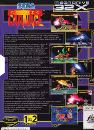 An image of Cosmic Carnage - Back Cover.