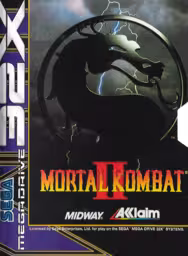 An image of Mortal Kombat II - Front Cover.
