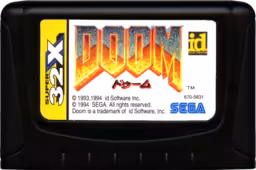 An image of Doom - Game Cartridge.