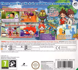 An image of Yo-Kai Watch - Back Cover.
