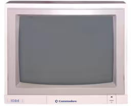 An image of the Commodore 1084 High Resolution Monitor - Front.
