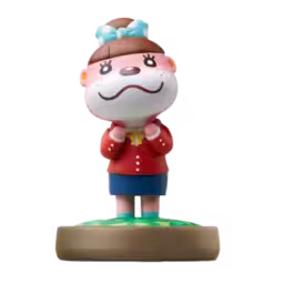 An image of Animal Crossing: Lottie amiibo.