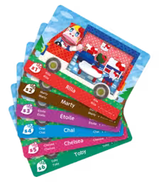 An image of Animal Crossing New Leaf Welcome amiibo: amiibo Cards (Sanrio Collaboration Pack).