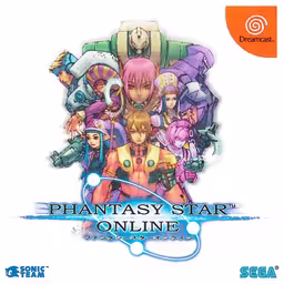 An image of Phantasy Star Online (First Press Edition) - Front Cover.
