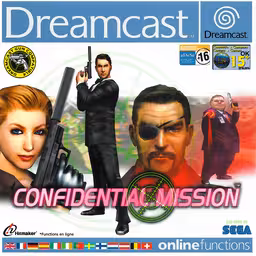 An image of Confidential Mission - Front Cover.