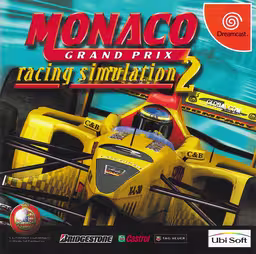 An image of Monaco Grand Prix Racing Simulation 2 - Front Cover.