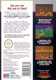 An image of Time Lord - Box Back.