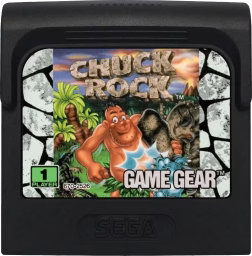An image of Chuck Rock - Game Cartridge.