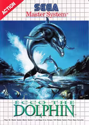 An image of Ecco the Dolphin - Front Cover.