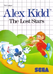 An image of Alex Kidd: The Lost Stars - Front Cover.