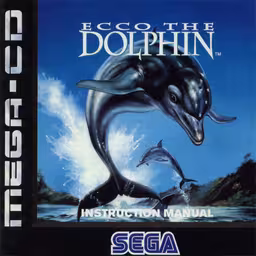An image of Ecco the Dolphin - Instruction Manual.