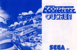 An image of Manual: Turbo Outrun - Instruction Manual.