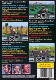 An image of Road Rash - Back Cover.