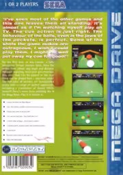 An image of Jimmy White’s Whirlwind Snooker - Back Cover.