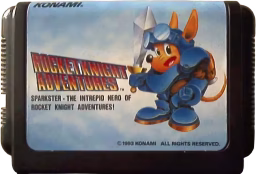 Rocket Knight Adventures - Game Cartridge