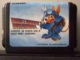 An image of Rocket Knight Adventures - Game Cartridge.