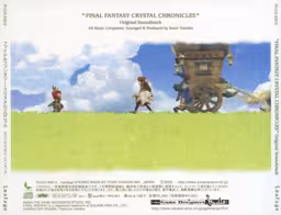 An image of Final Fantasy Crystal Chronicles Original Soundtrack - Back Cover.