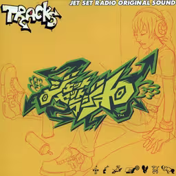 An image of Jet Set Radio Original Soundtrack - Front Cover.