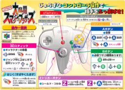 An image of Nintendo All-Star! Dairantou Smash Brothers - Guide Card Front.