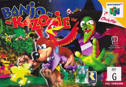 An image of Banjo Kazooie - Box Front.