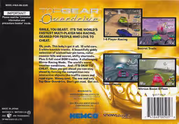 An image of Top Gear Overdrive - Box Back.