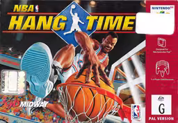 An image of NBA Hangtime - Box Front.