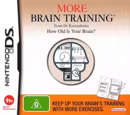 An image of More Brain Training from Dr Kawashima: How Old Is Your Brain? - Front Cover.