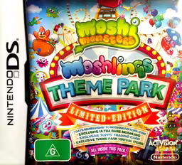 An image of Moshi Monsters: Moshlings Theme Park Limited Edition - Front Cover.