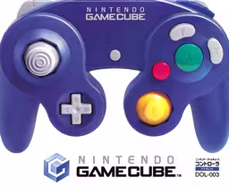 An image of a GameCube Controller (Violet) - box front.