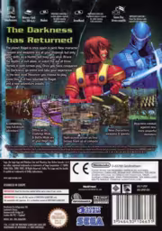 An image of Phantasy Star Online Episode I & II - Back Cover.