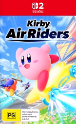 An image of Kirby Air Riders - Front Cover.