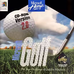 An image of Microsoft Golf 2.0 - Front Cover.
