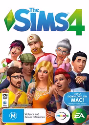 An image of The Sims 4 - Front Cover.