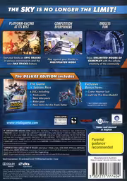 An image of Trials Fusion (Deluxe Edition) - Back Cover.