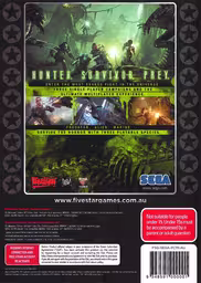 An image of Aliens vs Predator - Back Cover.