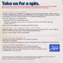 An image of Microsoft Plus! for Windows 95 (Copy) - Back Cover.