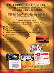 An image of Command & Conquer: Red Alert: Counterstrike - Box Back.