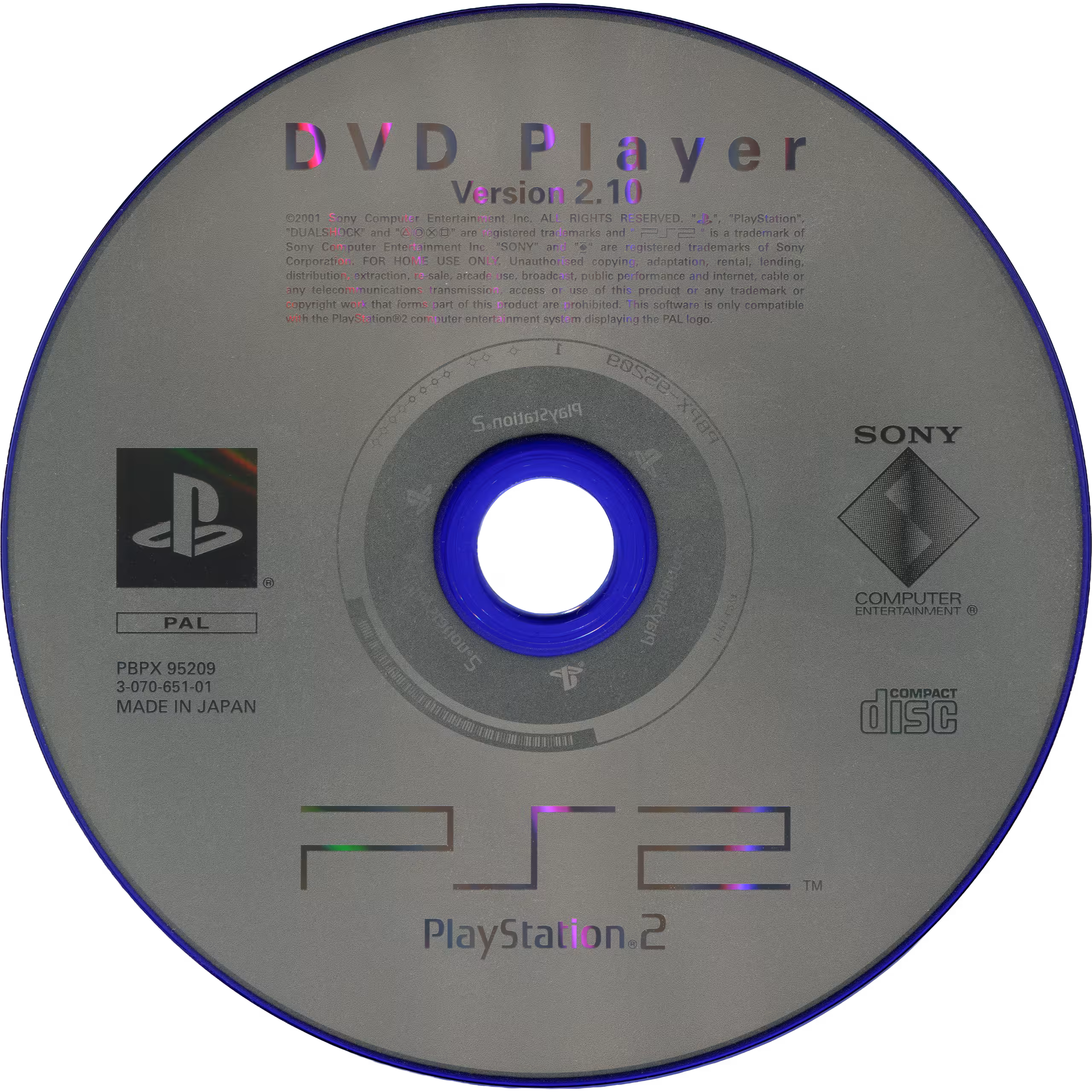 An image of DVD Player 2.10 - Disc.
