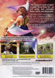 An image of Final Fantasy X - Back Cover.