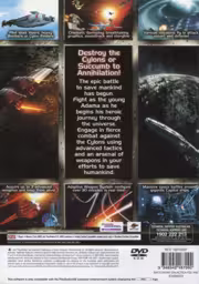 An image of Battlestar Galactica - Back Cover.