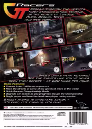 An image of GT Racers - Back Cover.