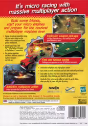 An image of Micro Machines v4 - Back Cover.
