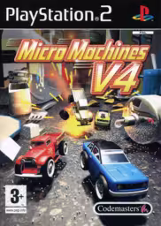 An image of Micro Machines v4 - Front Cover.