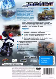 An image of Jacked - Back Cover.