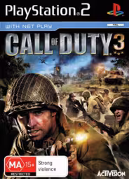 An image of Call of Duty 3 - Front Cover.