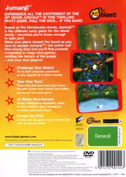 An image of Jumanji - Back Cover.