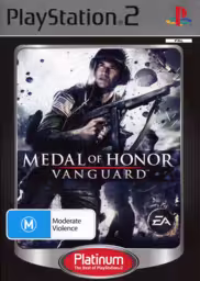 An image of Medal of Honor: Vanguard (Platinum) - Front Cover.