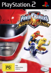 An image of Power Rangers: Super Legends - Front Cover.