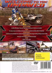 An image of MX vs. ATV Untamed - Back Cover.