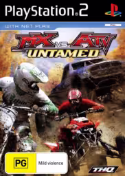An image of MX vs. ATV Untamed - Front Cover.